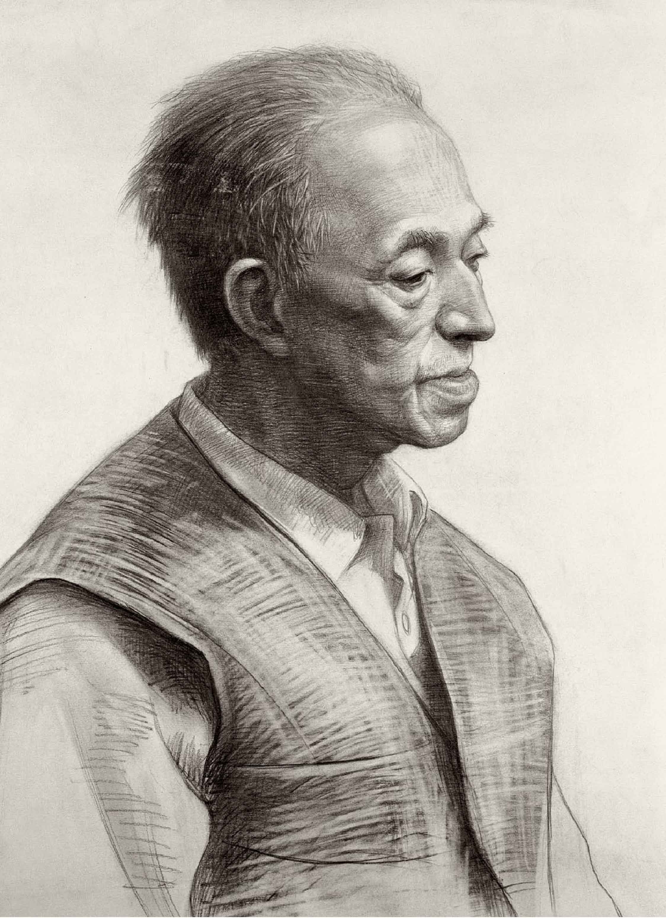 中央美术学院历届高才生素描头像作品(一)