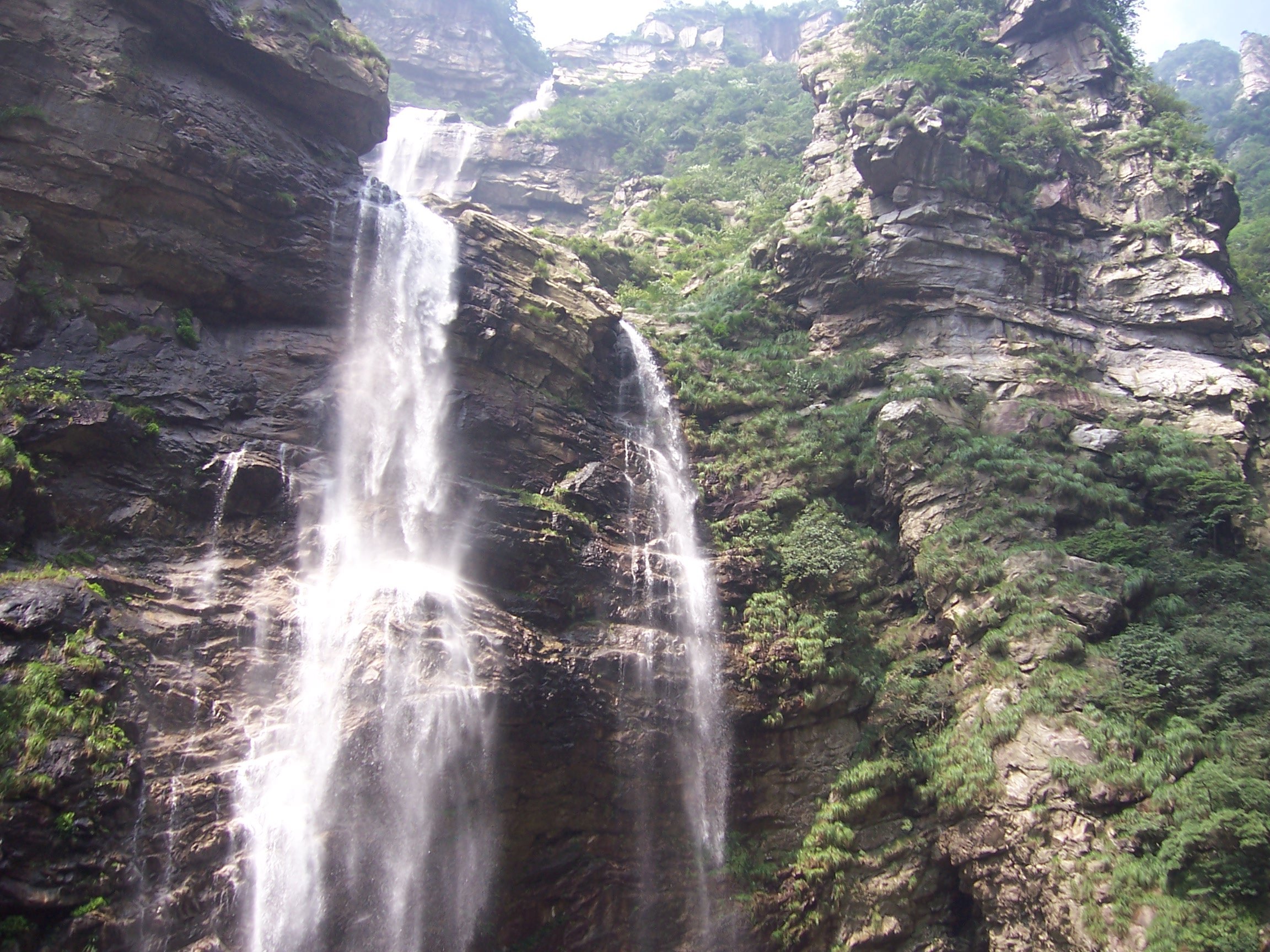 庐山三叠泉 风景图片图片