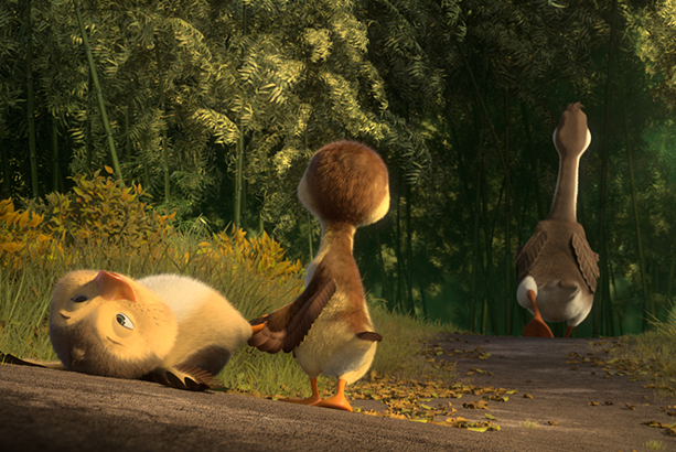 《妈妈咪鸭》发终极海报,小黄鸭回家之旅囧事不断