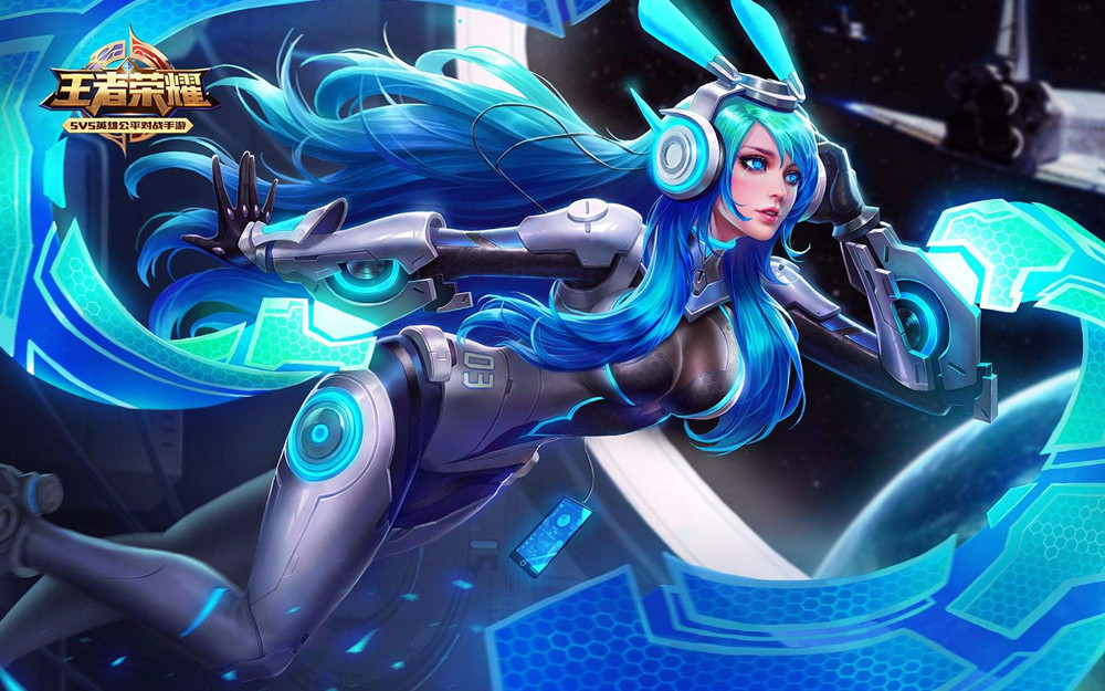 盘点王者荣耀五位女英雄的大长腿,露娜的腿才是最好看的