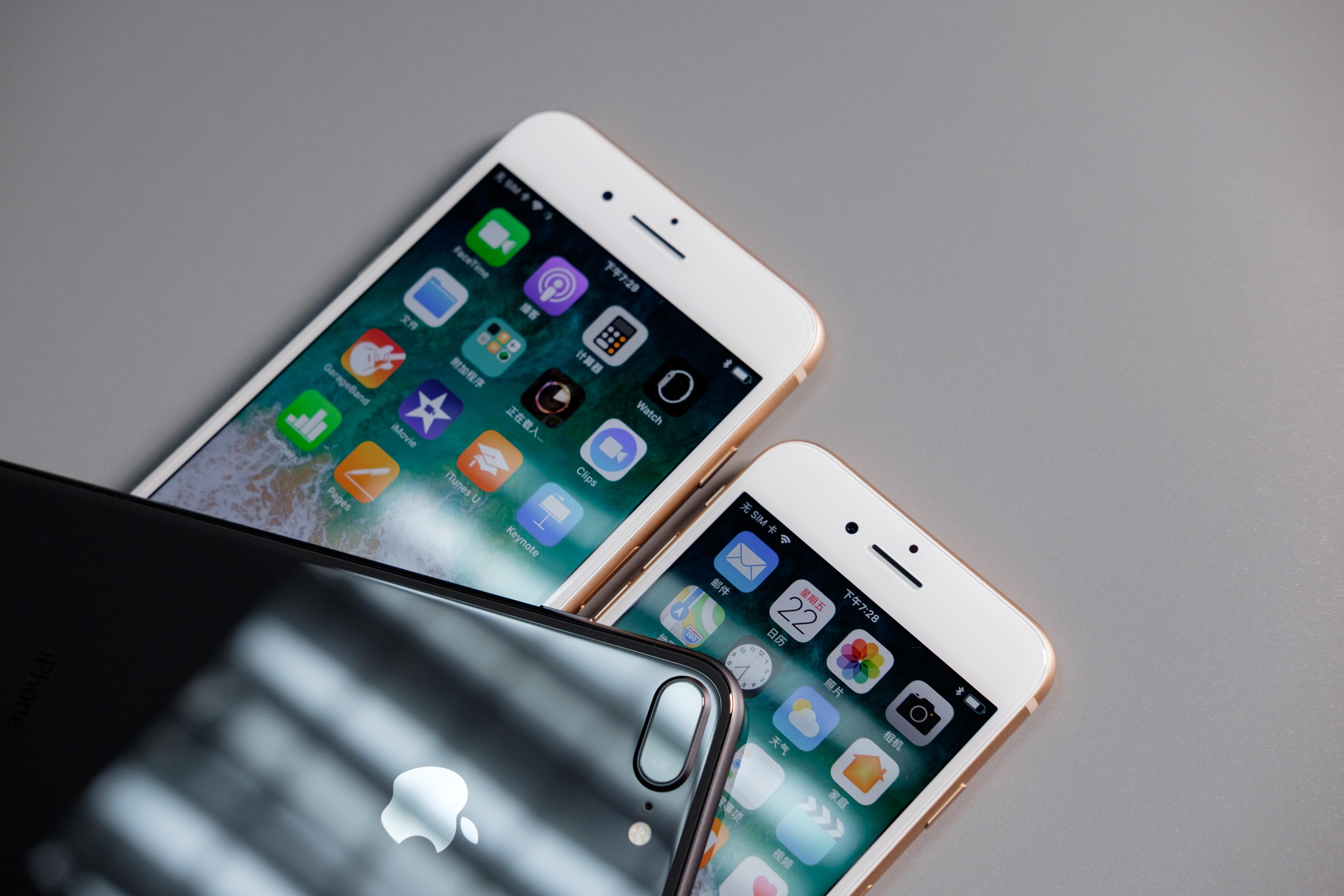 苹果已走下神坛?iphone 8 / iphone 8 plus 图赏