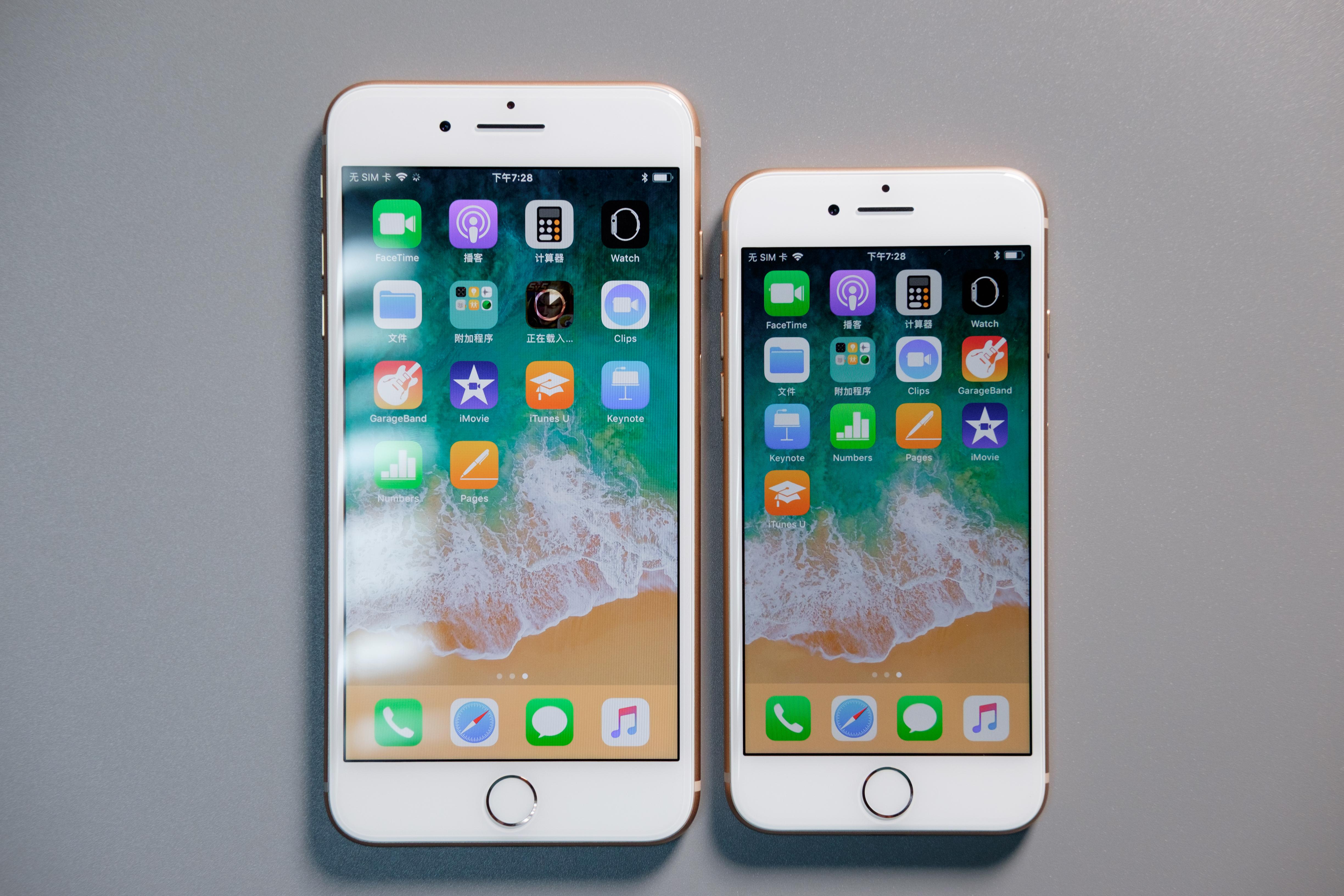 苹果已走下神坛?iphone 8 / iphone 8 plus 图赏