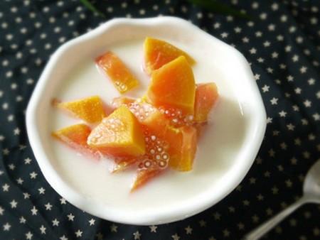 木瓜牛奶西米露,超简单的做法,不简单的味道!