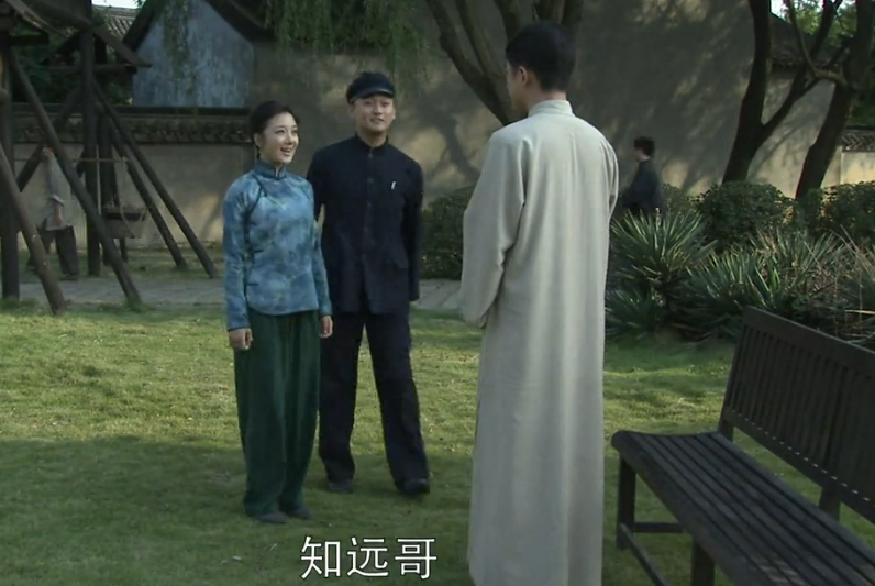 电视剧《北方有佳人》,寄萍多年未见的朋友知远现身