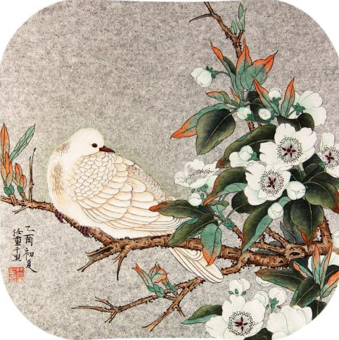 任重画家工笔画作品图片