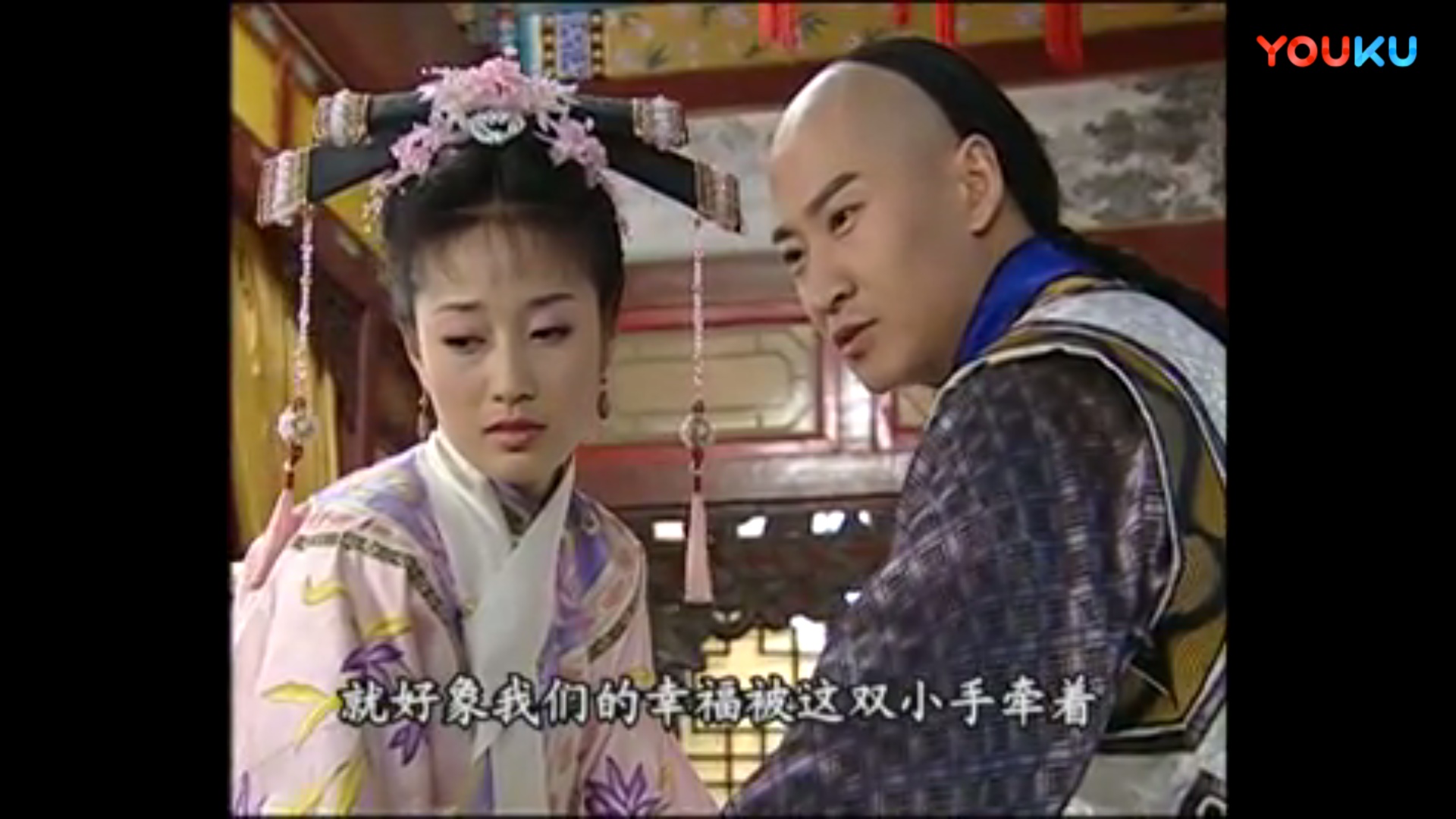 还珠格格:东儿得了天花,紫薇心疼,这段哭戏好真实