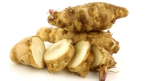 洋姜含有很多的淀粉和果酱,可以食用煮粥,腌制咸菜,农村里家家户户都