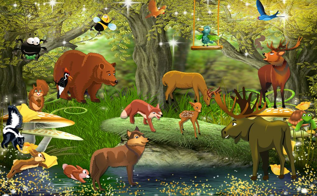 热闹非凡的动物王国