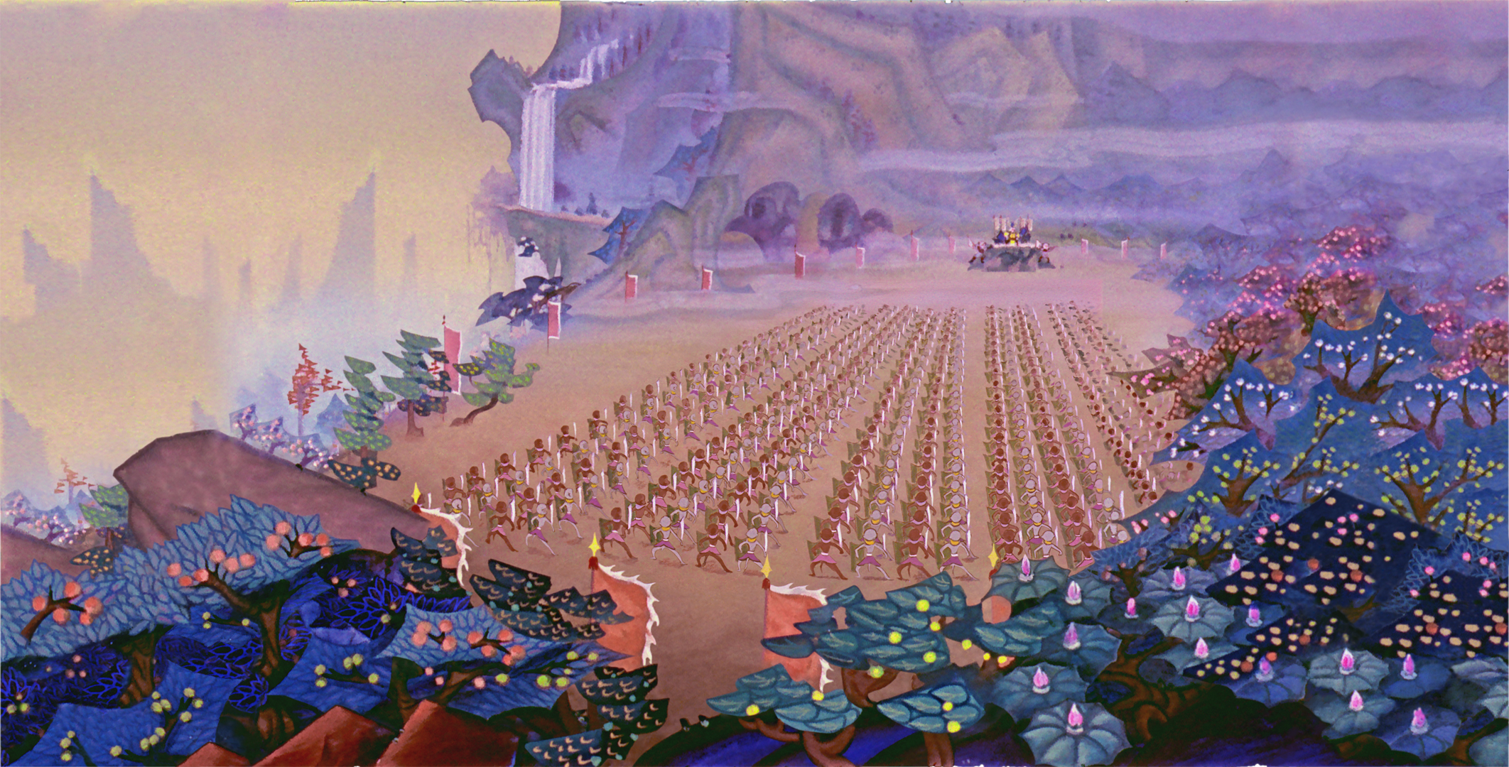 万籁鸣的"大闹天宫图",真的画的好美啊!