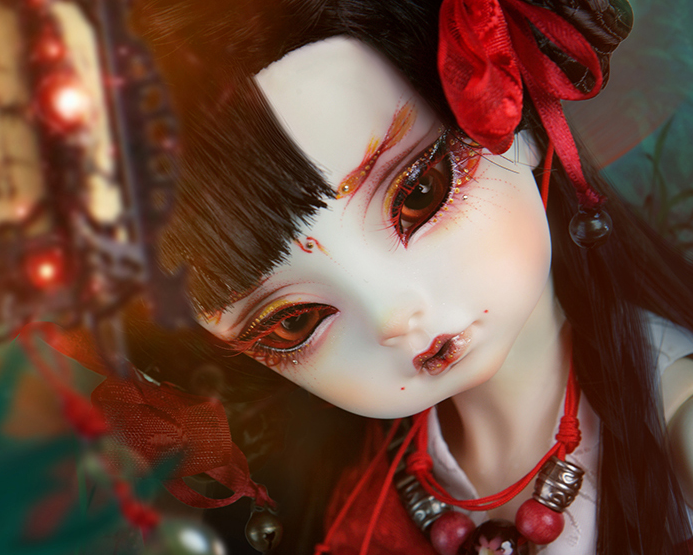 选择这款娃娃,你的魔鬼属性像狼人,性格特点:神秘,记仇,残忍,阴险.