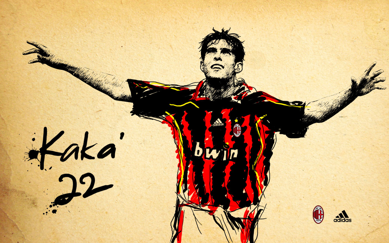 top six ac米兰 手绘版曾经的红黑军团六大巨星!