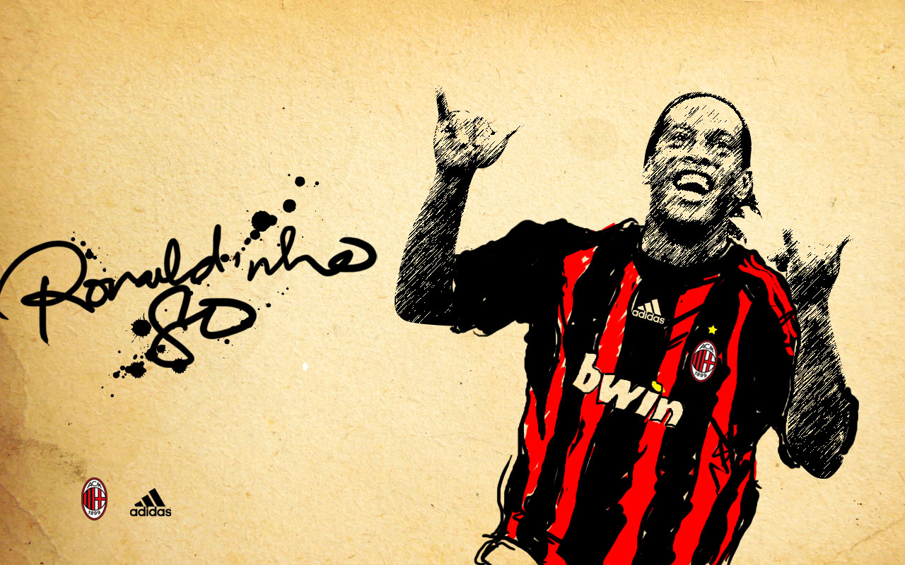 top six ac米兰 手绘版曾经的红黑军团六大巨星!