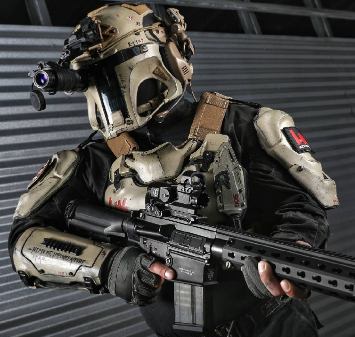 暴风兵战甲以开始装备部队?其实是hk出的黑坑防弹甲