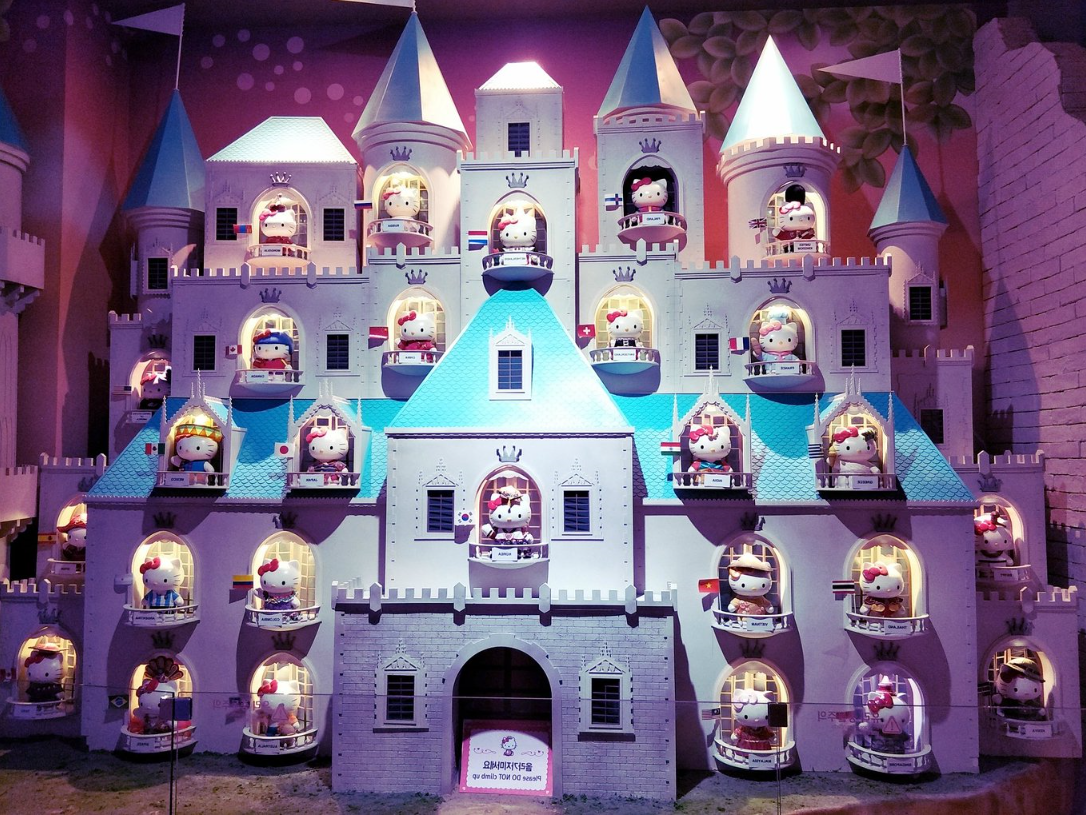 美丽的济州岛,可爱的hello kitty博物馆!