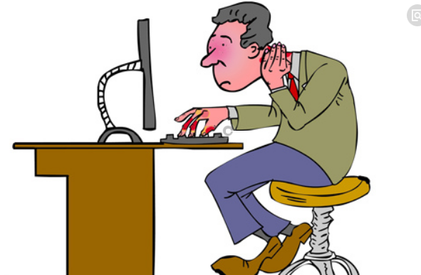 健康常识:伏案工作易患疾病