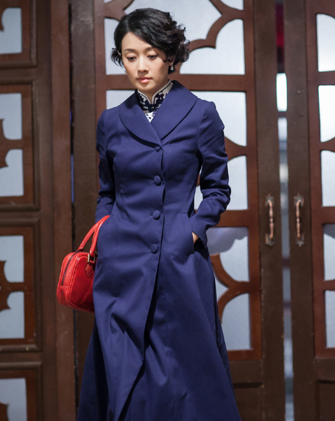 马伊琍《剃刀边缘》最美的六个造型,图三霸气,最后一张美到窒息