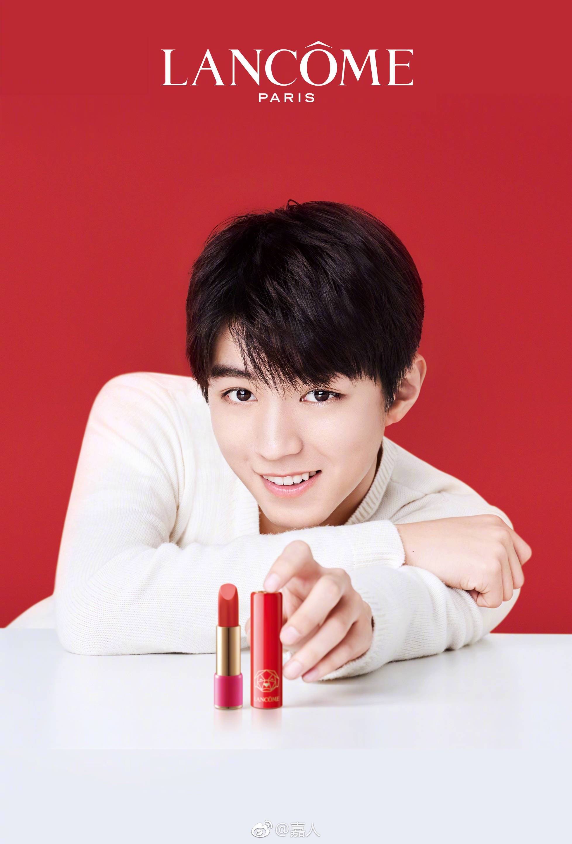 tfboys阳光帅气王俊凯代言口红,会比范冰冰奚梦瑶更有吸引力吗?