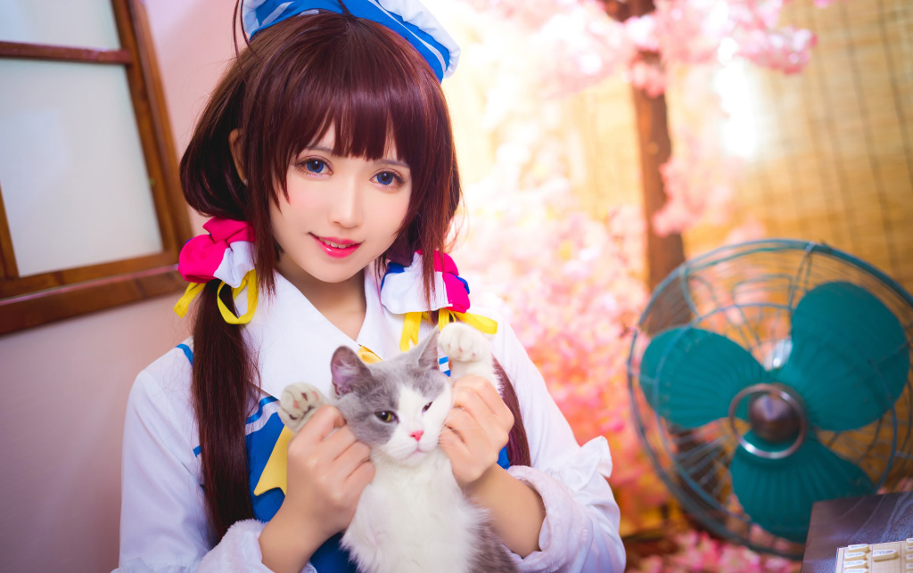 《龙王的工作》雏鹤爱cos:我依照约定来了,请收我为弟子!