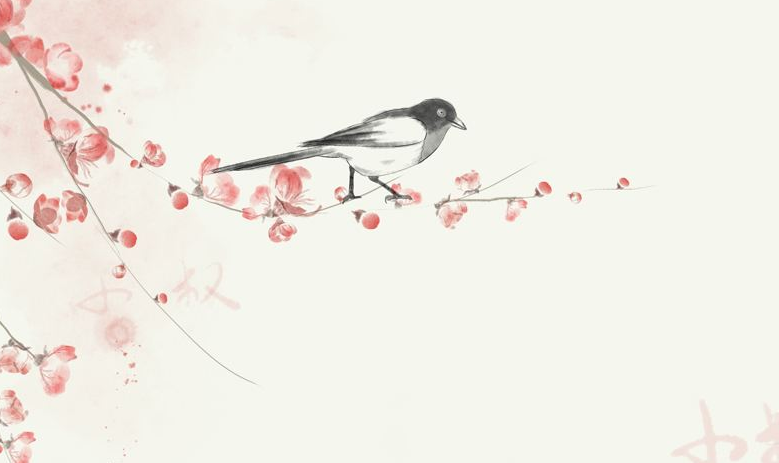 超级好看的梅花水彩画,这颜值你给几分