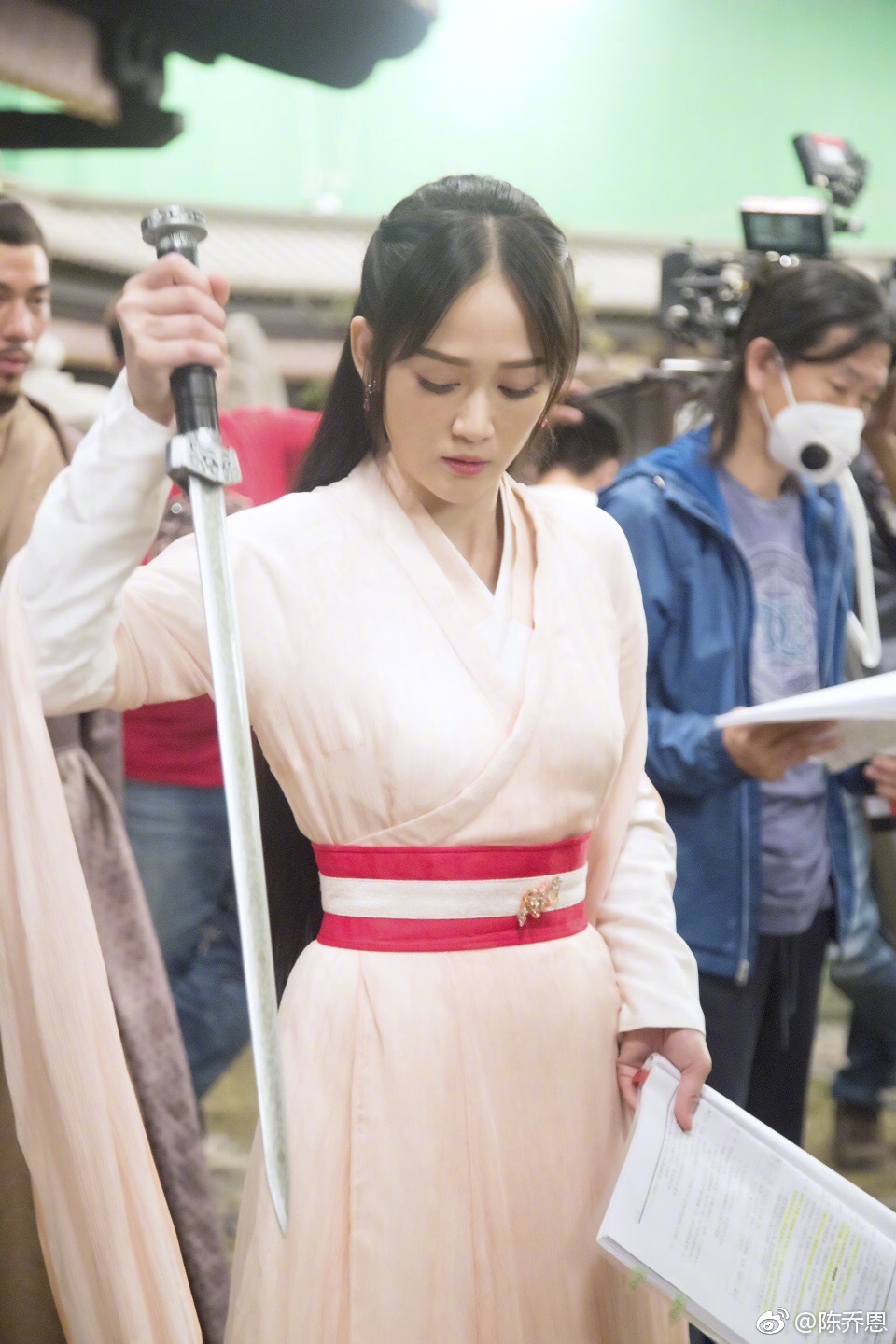 陈乔恩古装打扮仙气十足