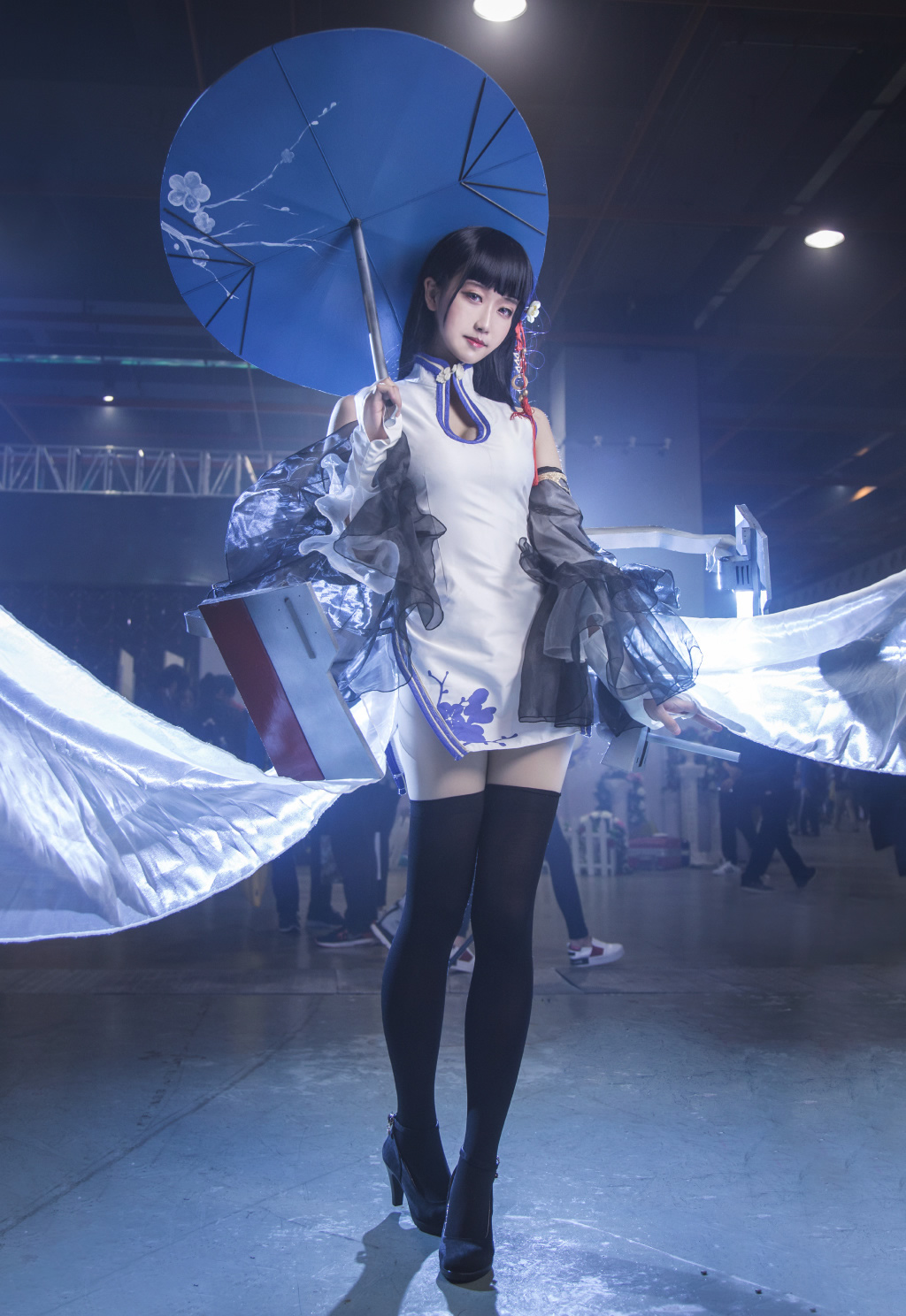 碧蓝航线:逸仙cos:能够回到指挥官身边,真的是太好了