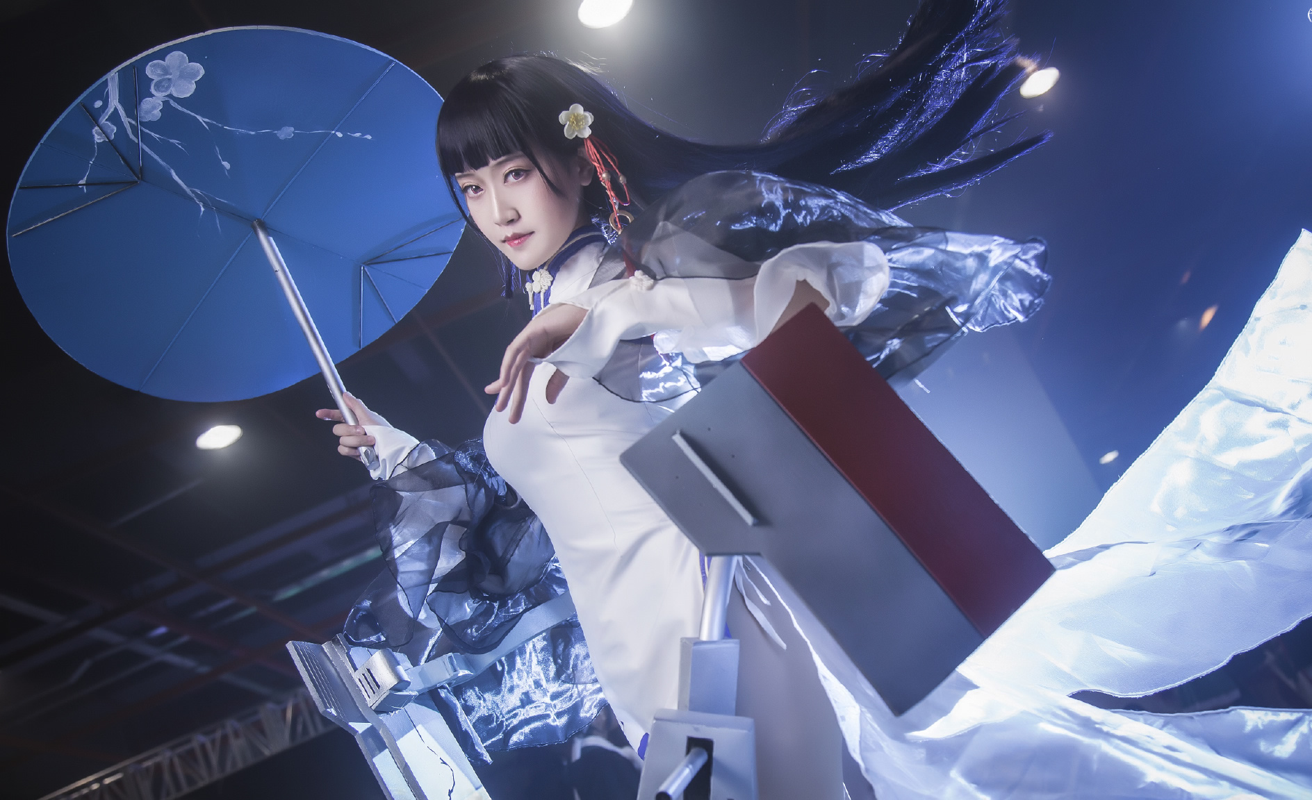 碧蓝航线:逸仙cos:能够回到指挥官身边,真的是太好了