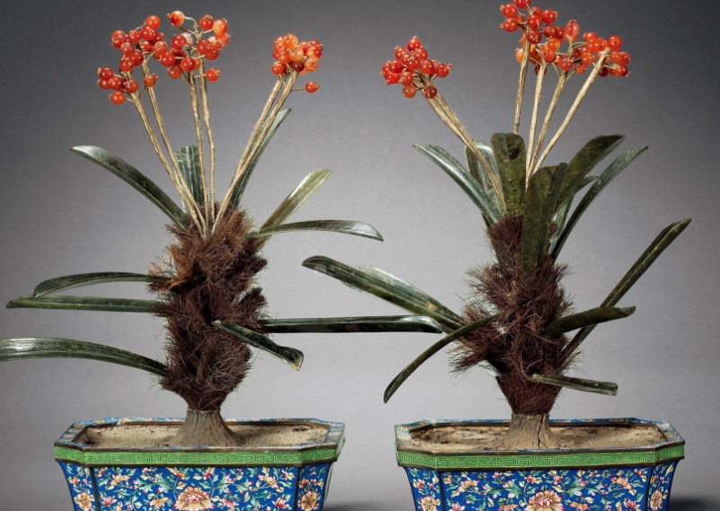 漂亮的玛瑙盆景,不仅不会枯萎还很闪闪发光