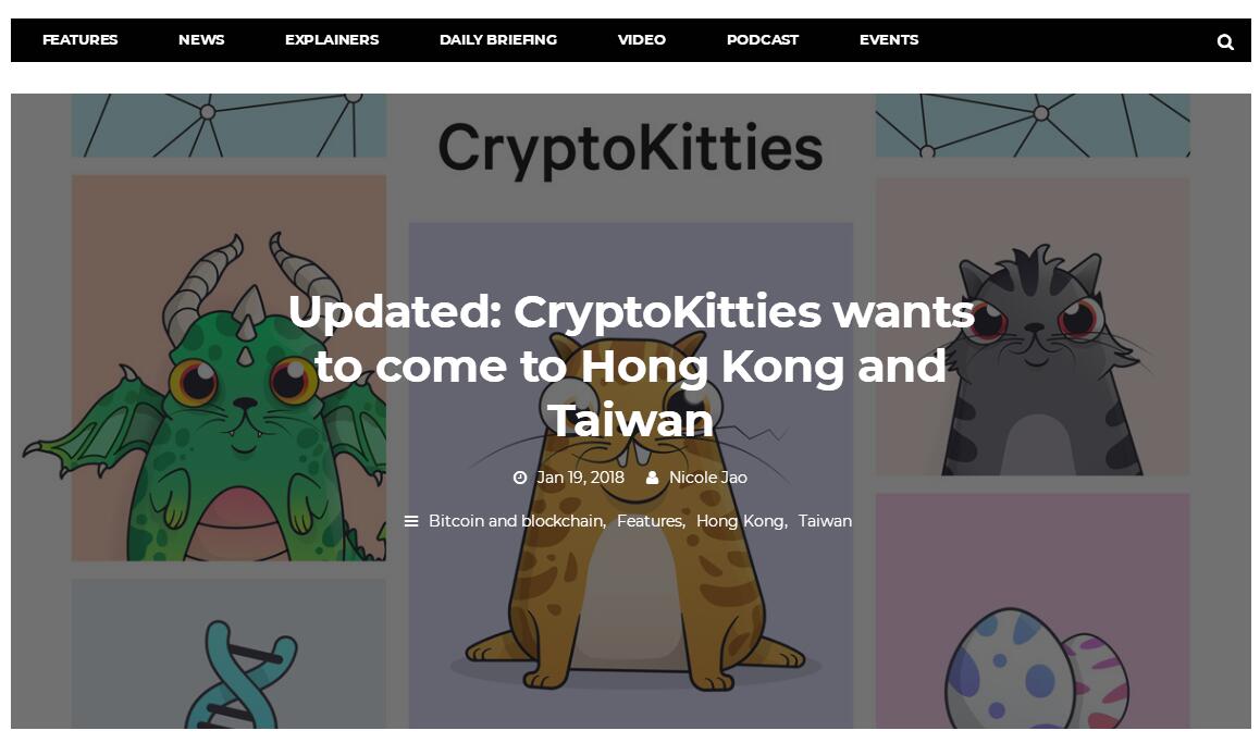 cryptokitties图片