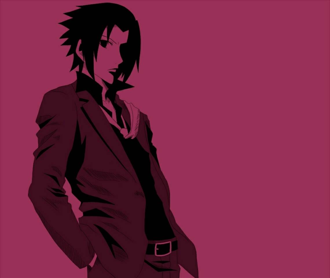 火影忍者:西装风格壁纸走一波!佐助穿成富二代,小樱好像女白领