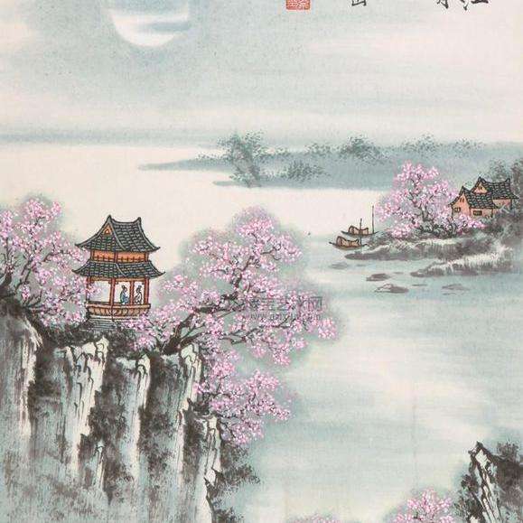 咏月-依春江花月夜格式