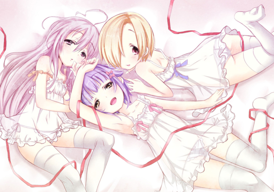 六张动漫美少女精美壁纸:好喜欢最后一个小姐姐,小清新!