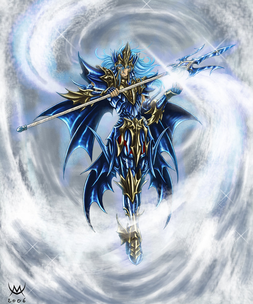 圣斗士:当邪灵给圣衣附魔!视觉震撼威力爆炸!我只认出波塞冬!