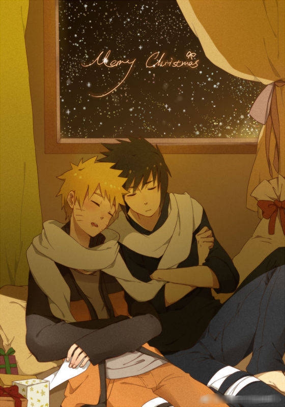 火影忍者:鸣佐壁纸走一波,狗粮来啦!佐鼬唯美乱入