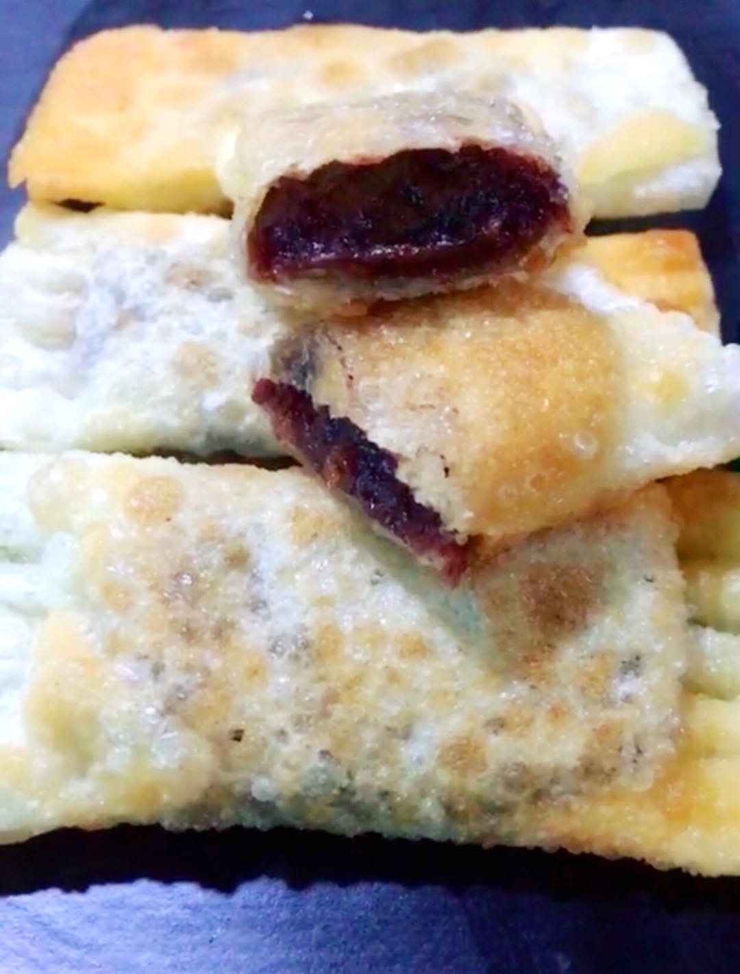 最简单快捷的红豆派家庭做法比春卷都好吃