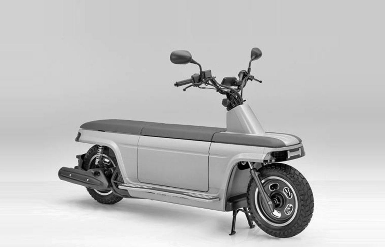 本田推出全新折叠摩托车,体积小,速度快,可以放后备箱!