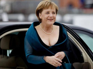 年轻时德国总理铁娘子默克尔