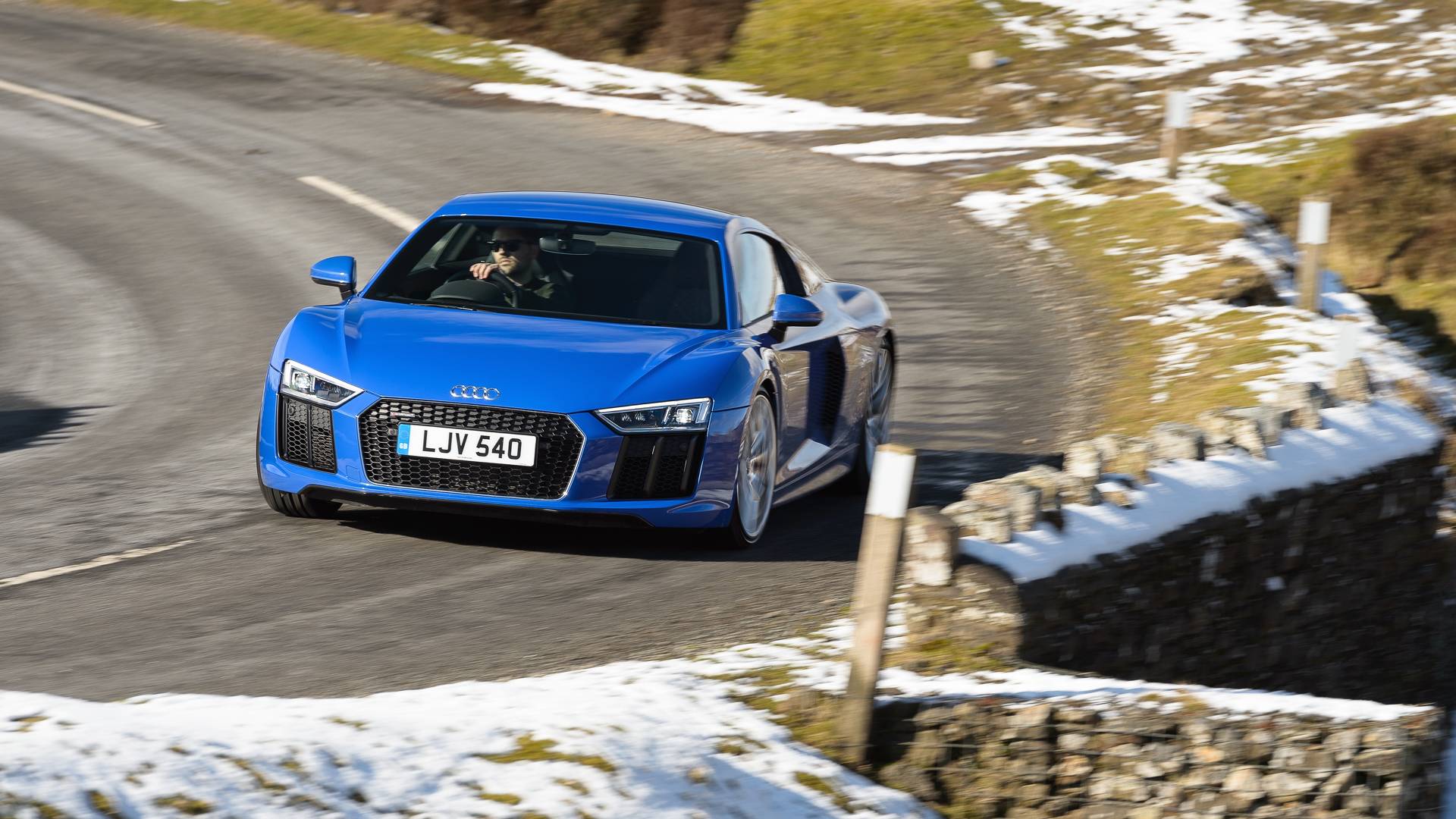 2018款奥迪r8 v10 rws,后轮驱动的超级跑车,百公里加速仅3.7秒