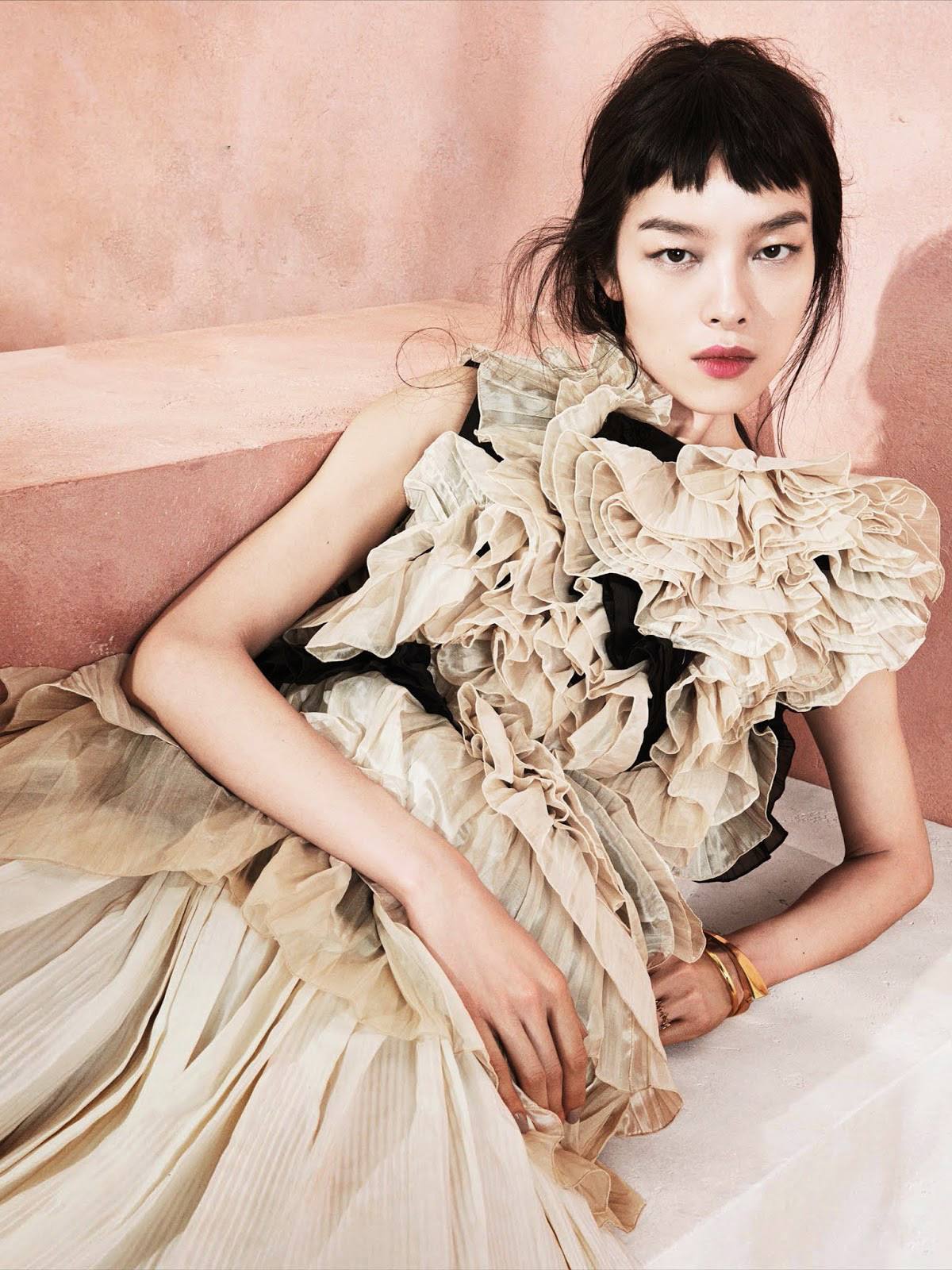 超模孙菲菲的中国风大片,你有关注过吗?超级漂亮!