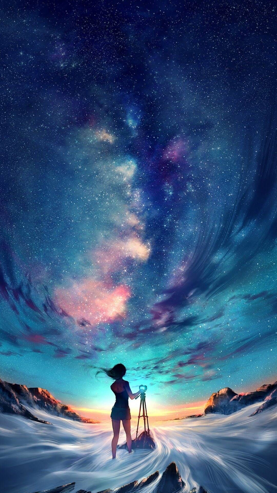 唯美梦幻插画背景,少女心专用安卓壁纸,超高清手机壁纸献上!