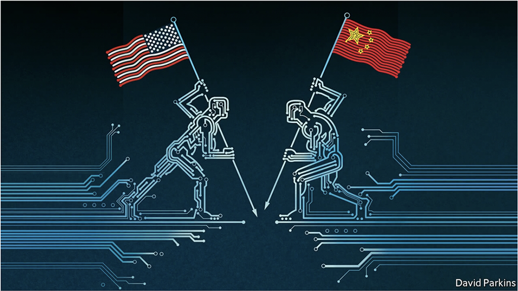 经济学人封面文章:中美对决,数字霸权之争