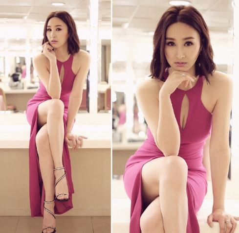 咪神高海宁现身新加坡,泳装照大晒深长事业线,感叹少了昔日稚气