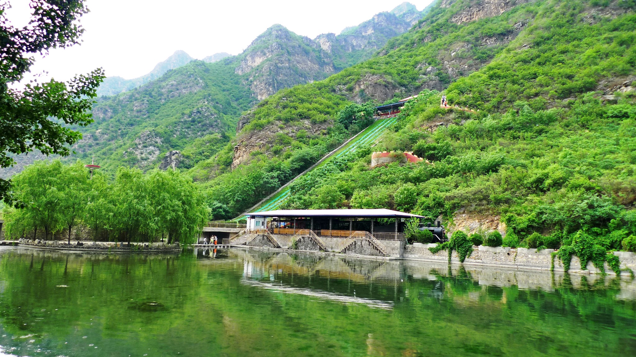 北方的野三坡,你听说过吗,风景丰富多彩