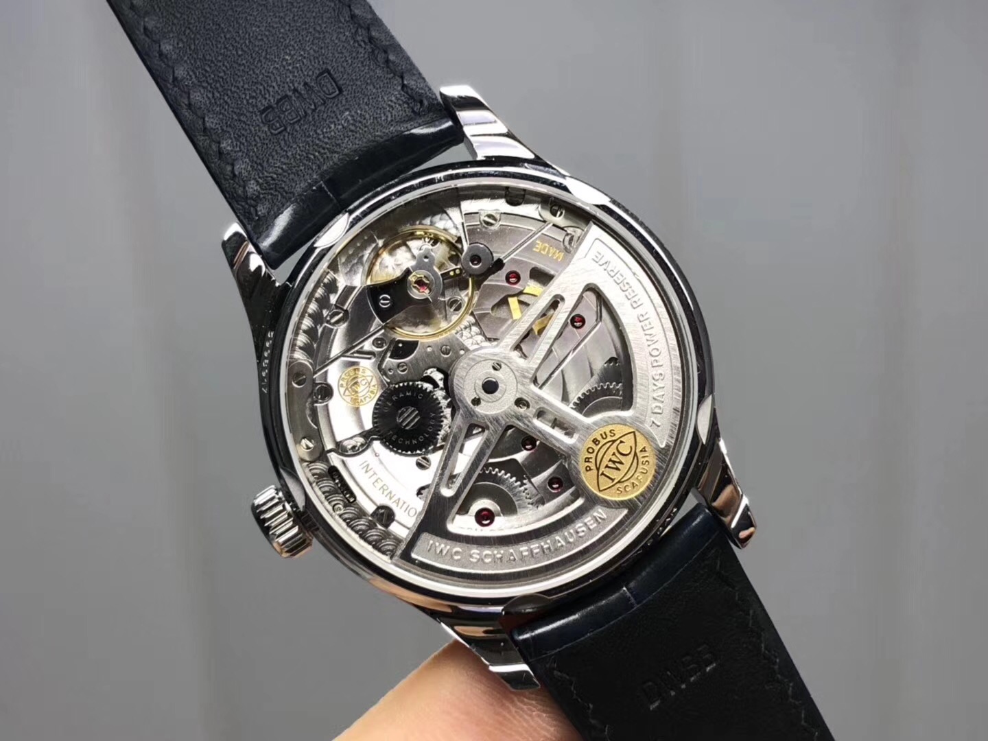 测评zf万国葡萄牙7日链正装腕表