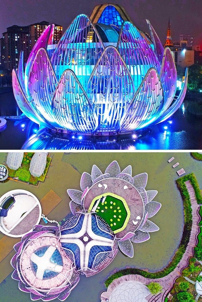 中国江苏省常州市武进区莲花馆.