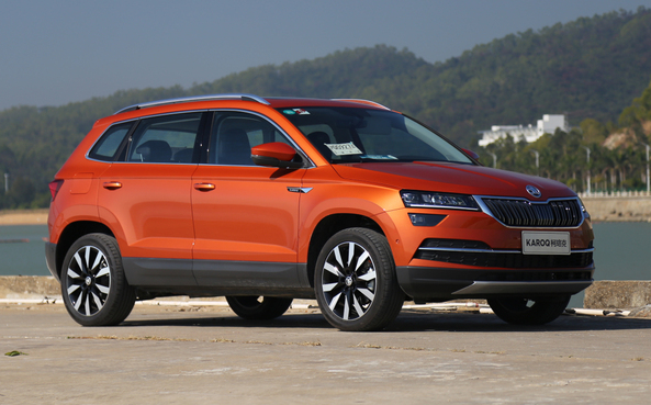 实拍紧凑型多功能suv柯珞克,有颜值更有实力!