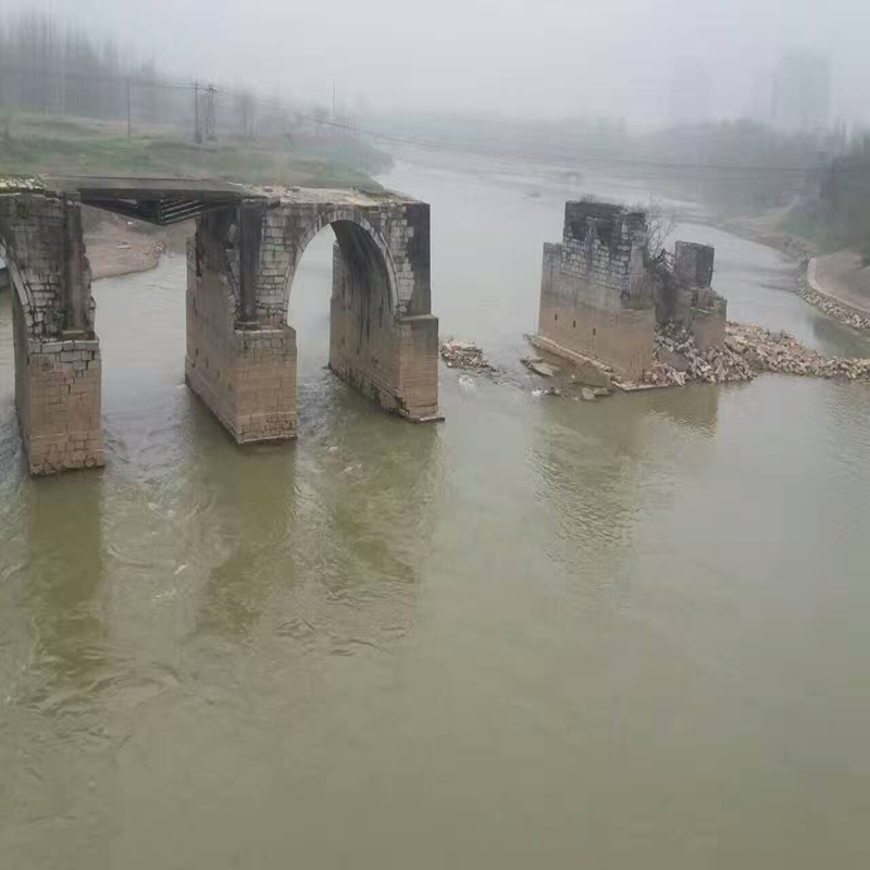 安徽宣城境内有座残缺的古桥叫惠济桥