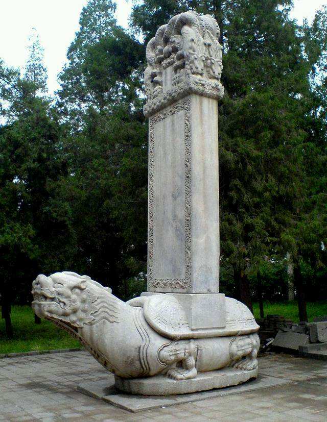 龙生九子,驮碑赑屃