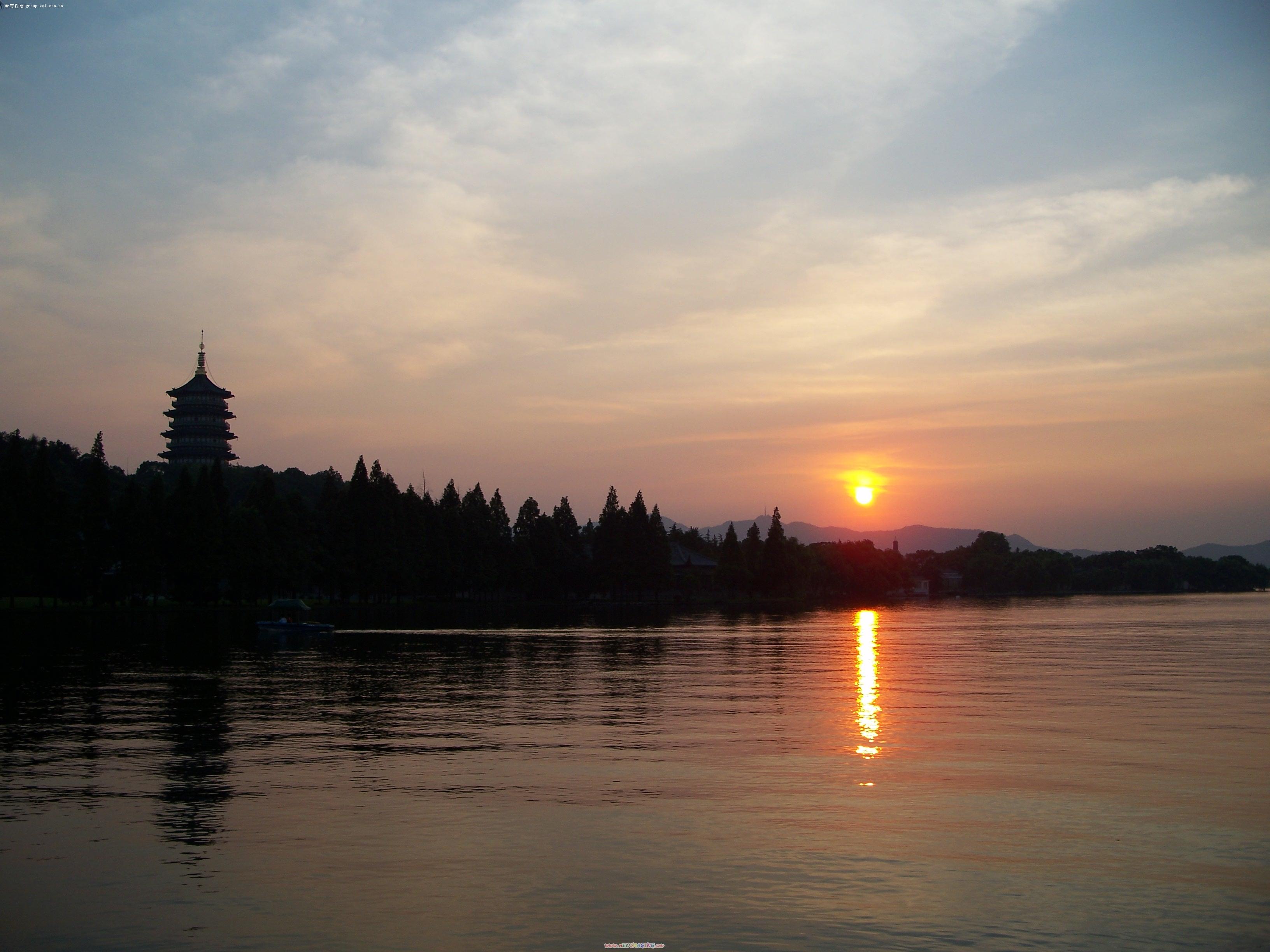 圆明园的平湖秋月资料图片