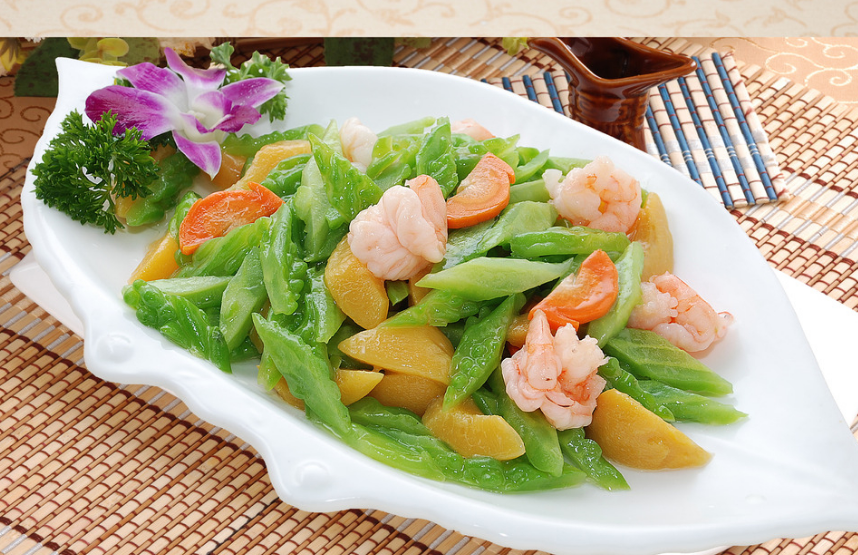 超级简单的虾仁炒苦瓜,你要学吗