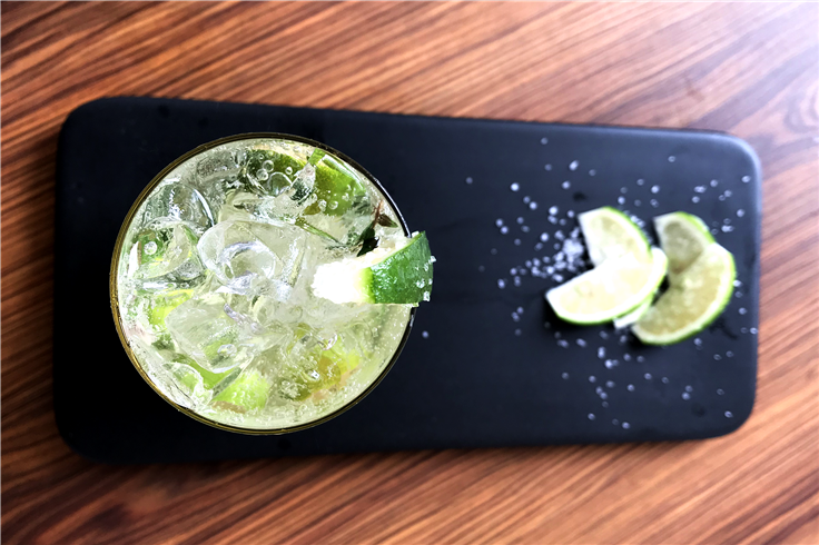 咸柠檬气泡水制作教程